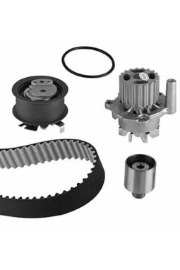 METELLI 30-0761-1 | Triger Seti + Su Pompası (VW Polo 01-05 Ibiza 02-09 Skoda Fabia 00-08) Atd-Amf Dıs Sayısı 120 Genıslık 30 mm Contı Kayış
