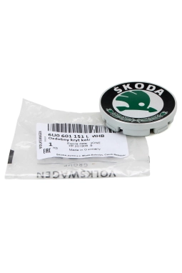 VAG / ORJINAL 6U0601151LMHB | Skoda Fabia 2000-2015 Model Arası Alüminyum Jant Göbeği Orijinal