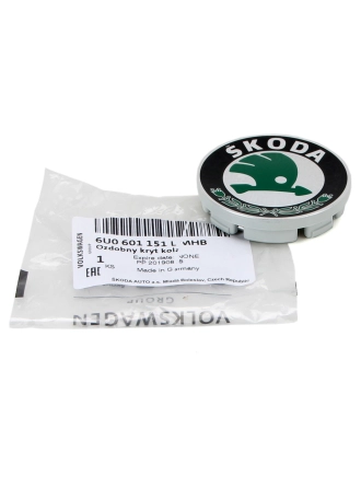 VAG / ORJINAL 6U0601151LMHB | Skoda Octavia 2004-2012 Model Arası Alüminyum Jant Göbeği Orijinal
