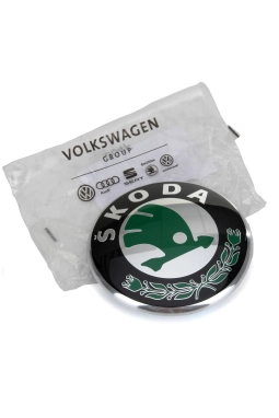VAG / ORJINAL 1U0853621CMEL | Skoda Fabia 2005 Model Ön Panjur Logosu Orijina