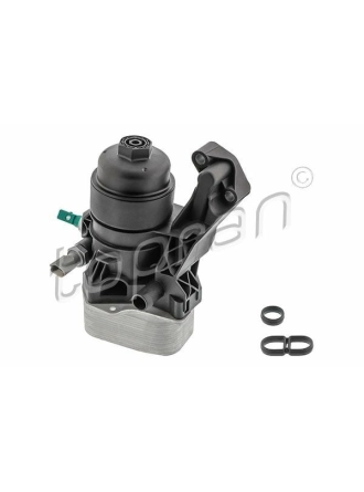 TOPRAN 117720 | Yağ Filtre Braketı + Soğutucu VW Golf 13- Passat 15- Polo 18- Audi A3 13-20 Seat Leon 13 -