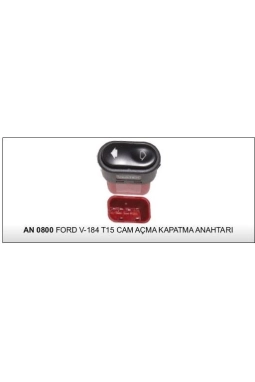 Cam Kaldırma Anahtarı Transıt T12 T15 Escort 1991/1995 Kırmızı Taban 5C1T14529AA AN800