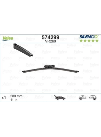 VALEO 574299 | Silecek Süpürgesi Arka Vm260 280mm (Volkswagen Golf VI-Polo 09 -)