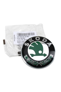 VAG / ORJINAL 3U0853621BMEL | Skoda Yeti 2010-2013 Model Arası Ön Panjur Amblemi Orijinal