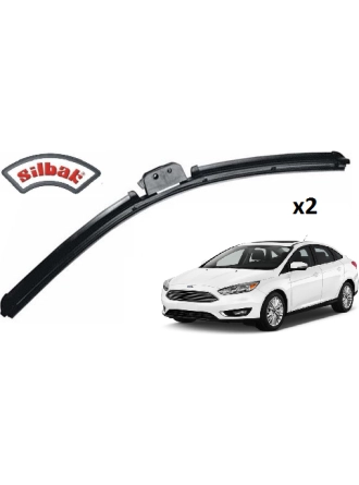 Silbak Ford Focus III, 2012 - 2017 Silecek, Muz Tipi, Takım, 725mm-725mm