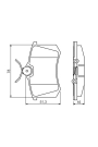 BOSCH 0986495231 | Fren Balatası Arka (Peugeot 207 1.4 16V 1.6 16V 1.6 HDI 02.06 / Citroen C3 Picasso 02.09 -)