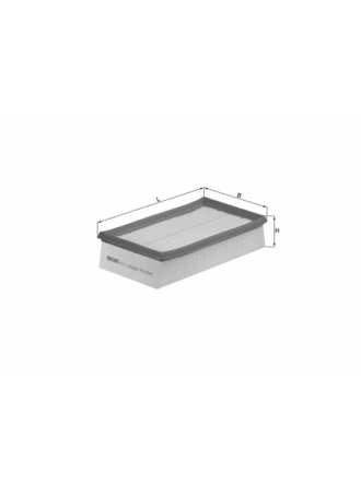 MAHLE LX933-2 | Hava Filtresi 06-Clio.III 1.5 DCI 1.6 16V