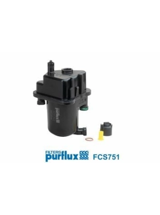 PURFLUX FCS751 | Mazot Filtresi Clio III 05-Modus 1.5 DCI