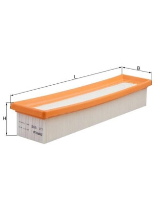 MAHLE LX1655 | Hava Filtresi 05-Modus-Clo.III 1.2 16V