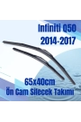 Silbak Ön Cam Silecek Takımı Infiniti Q50 2014-2017 65X40CM