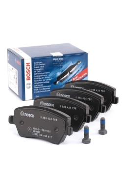 BOSCH 0986424795 | Renault Clio 3 2004-2010 Ön Fren Balatası