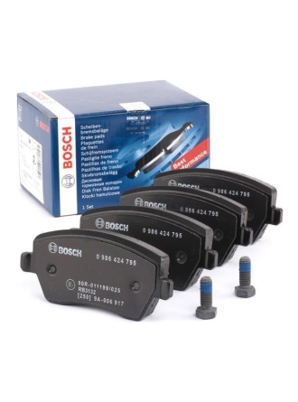 BOSCH 0986424795 | Renault Clio 3 2004-2010 Ön Fren Balatası
