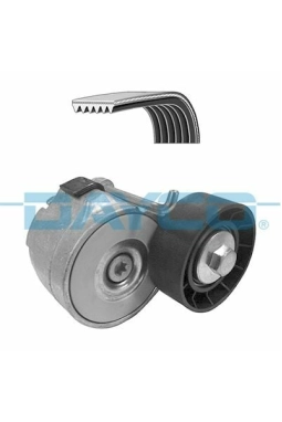 DAYCO KPV110 | Alternatör + Vakum + Klima Kayış Rulman Kiti Doblo Albea Idea Punto Panda 1,3 16V JTD