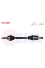 VEKA RN-8209 | Renault Clio 4 2012- 1.5 dCi Otomatik Sol Aks Komple Yerli Marka