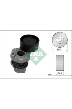 INA 534059010 | Alternatör Gergi Rulmanı Kütüklü Captur Clio IV Duster Kadjar Megane IV 0.90 H4b 1.2 H5f