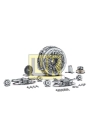 LUK 602001600 | Renault Clio 4 2012- 1.2 tCe DC4 Kavrama Seti