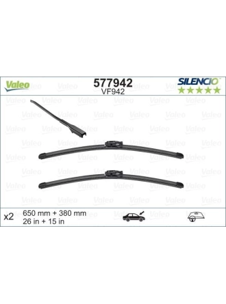 VALEO 577942 | Silgi Süpürgesi Tk 65 + 38Cm 16-Captur