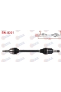 VEKA RN-8231 | Renault Clio 5 2019 1.0 Benzinli Sol Aks Komple