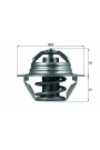 MAHLE TX10089D | Termostat 89°C Clo-Kng-Mgn-Lgn-Logan 1.4İ-1.6İ