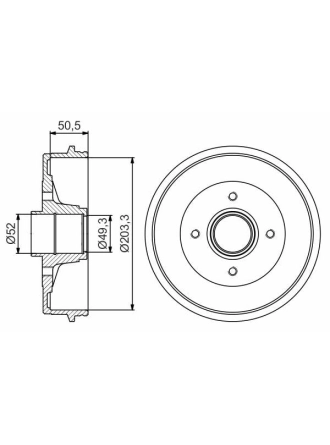 BOSCH 0986477210 | Kampana (Ad) 99-Clio.II | 2 Adet