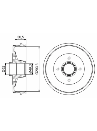 BOSCH 0986477211 | Kampana (Ad) 05-Logan 09-Sandero 1.4 1.6 | 2 Adet