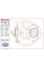 BREMBO 08.A268.10 | Fren Diski Renault Logan / Twingo 04-259mm Düz Ön | 2 Adet