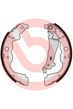 BREMBO S68546 | Fren Pabuç Balata 415 Arka