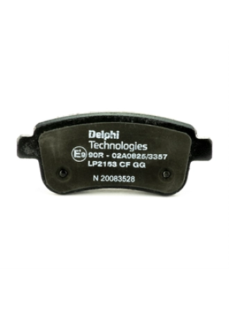 DELPHI LP2153 | Renault Fluence Arka Fren Balatası (Elektronik Park Sistemi)