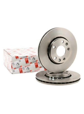 FERODO DDF1728 | Renault Fluence Ön Fren Disk Takımı 280 MM 5 Bijon
