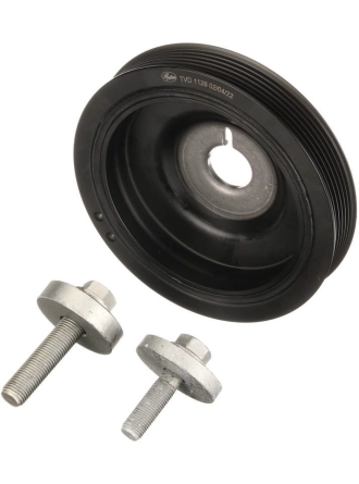 GATES TVD1126A | Krank Kasnağı + Civata Clo-Kng-Mgn-Flu-Sym-Duster-Log 1.5 DCI *Kamalı* Yeni Tip