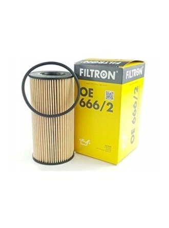 FILTRON OE666-2 | Renault Laguna 3 2.0 dCi Yağ Filtresi