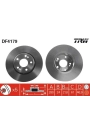 TRW DF4179 | Fren Diski Ön Laguna II 01-15 Jant Havalı 280mm 5 Bijon