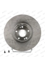 FERODO DDF1205 | Fren Diski Ön Laguna II 01-16 Jant Havalı 300mm 5 Bijon