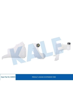 KALE 348805 | Renault Laguna 3 1.6 2.0 dCi Radyatör Yedek Su Deposu