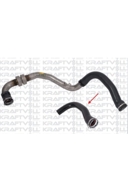 KRAFTVOLL 10031602 | Renault Laguna 3 2007- 1.5 dCi İntercool Turbo Hortumu Büyük