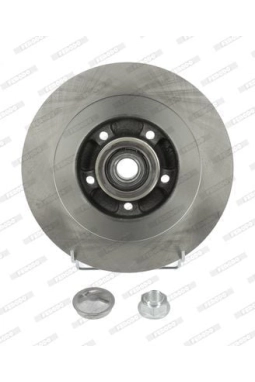 FERODO DDF1725-1 | Disk + Rulman Arka (Ad) 08-Laguna.III + ABS Kutu Fıyat Tek | 2 Adet