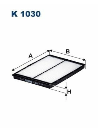 FILTRON K1030 | Polen Filtresi Megane