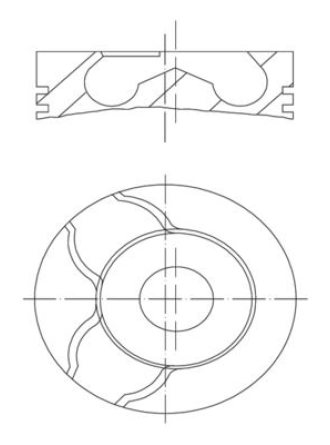 MAHLE 0220114 | Renault Megane 2 1.5 dCi Piston Sekman 76mm (+1.0 mm) (0.20 mm kısa 26 Pim) Takımı