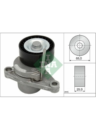 INA 534025010 | V Kayışı Gergi Rulmanı Kütüklü (Citroen: C2-C3-C3 II-C4 1.4-1.6 03-/ Peugeot: P301 1.6Vtı 12 -)