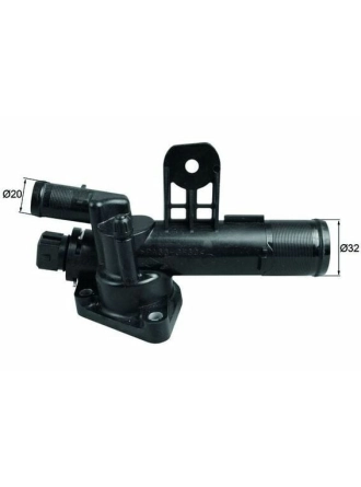 MAHLE TI20189 | Termostat 89°C 03-Megane.II-Modus-Clo.III 1.5 DCI 82-100Hp