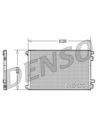 DENSO DCN23012 | Klima Radyatörü (Renault Megane II Scenic II Grand Scenic II 1.5 DCI 1.9Dcı 1.6 1.4 03 -)