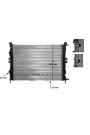 MAHLE CR1690000S | Su Radyatörü (Renault: Megane II / Scenic II 1.4-1.6 16V 02 -) 8Mk376781-134