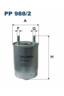 FILTRON PP988-2 | Mazot Filtresi 09-Fluence-Megane.III 1.5 DCI