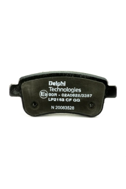 DELPHI LP2153 | Renault Megane 3 2010-2015 Arka Fren Balatası (Elektronik Park Sistemi)