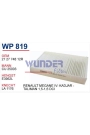 WUNDER WP819 | Renault Megane 4 2015- Polen Filtresi Karbonsuz Tüm Modeller