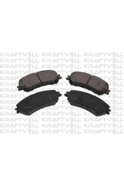 KRAFTVOLL 07010073 | Ön Fren Balatası Renault Megane IV 15-Scenic IV 15-Talisman 15-G:142 mm Y:58,5mm K:18,6 mm