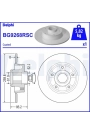 DELPHI BG9268RSC | Disk + Rulman Arka (Ad) 16-Megane.IV.Sedan (1.Disk + 1.Rulman) 30mm | 1 Adet