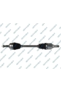 GSP 211024 | Ön Aks Komple Sol Dacia Dokker Lodgy 1.5 DCI K9k 12 > Conta Çapi [mm]: 52,5, Diferansiyel Tarafli Dis Dis: 26, Teker Tarafli Dis Dis: 25, Uzunluk [mm]: 653