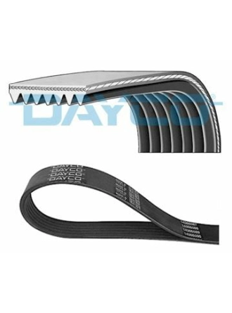 DAYCO 7PK1605 | Kanallı Kayış Captur I 13-Clio IV 12-Megane III 13-Duster 10-Dokker 12-0.9 TCE 1.2 TCE BMW E34 520İ 7 Pk 1605