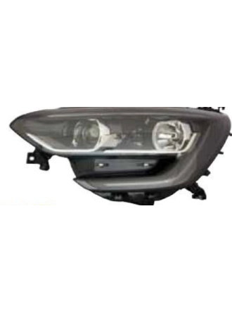 AYFAR 202337 | Renault Megane 4 2016-2020 Sol Far Motorlu Siyah Çerçeveli